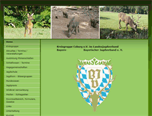 Tablet Screenshot of bjv-coburg.de